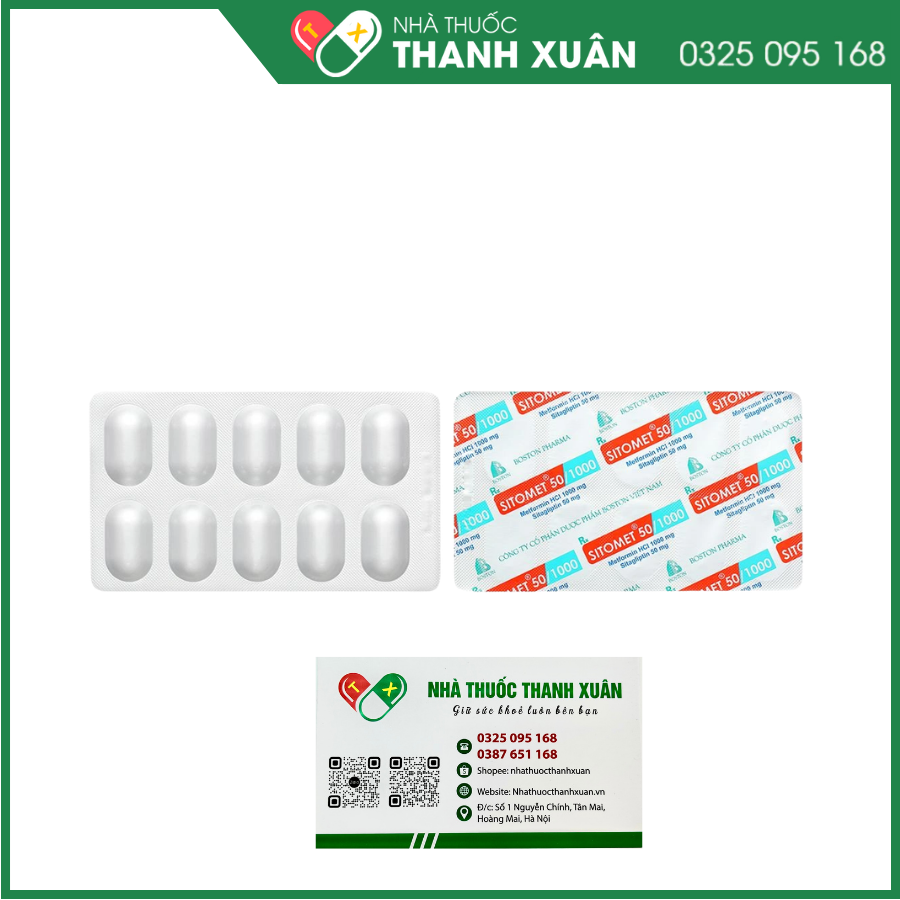 Sitomet 50/1000 hỗ trợ kiểm soát đường huyết ở bệnh nhân đái tháo đường